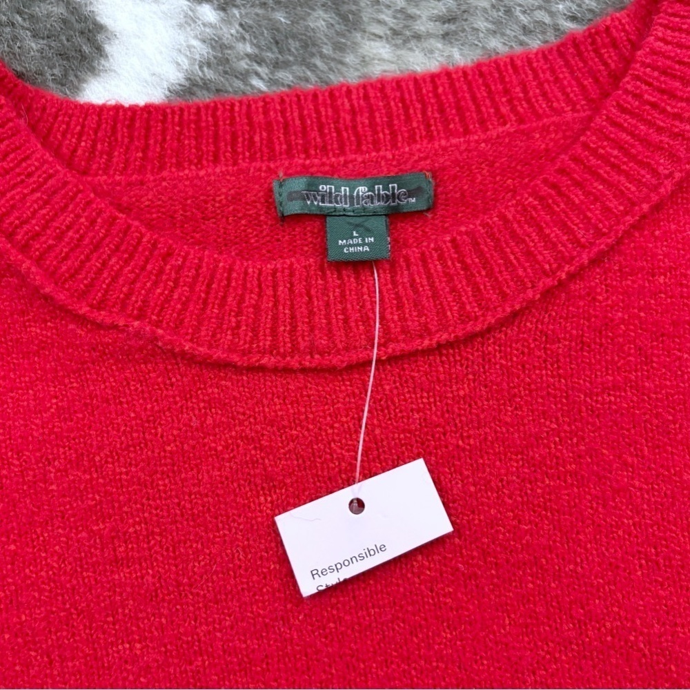 NWT Wild Fable Cropped Long Sleeve Top - Picture 4 of 10